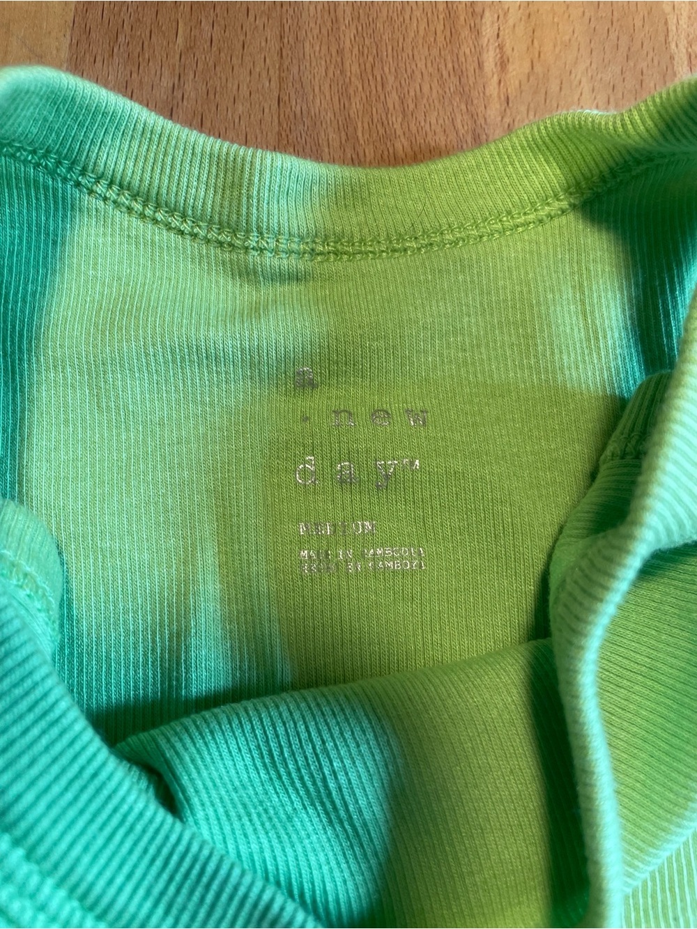 a new day Ribbed Tank Tops in Hot Pink and Lime Green - Picture 3 of 5